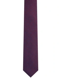 Anton Weave Grid 7Cm Tie