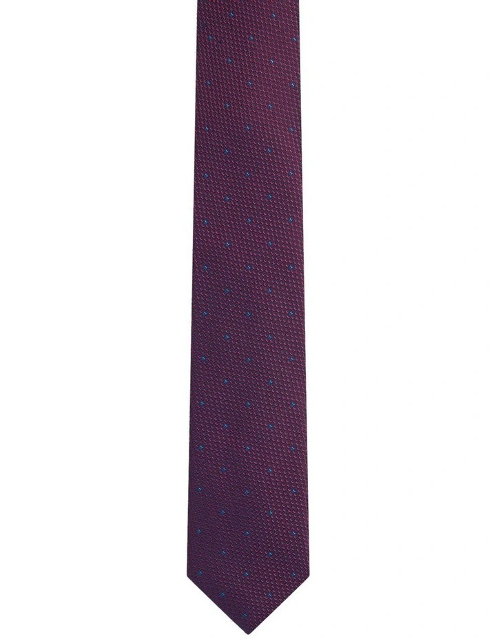 Anton Weave Grid 7Cm Tie image 1