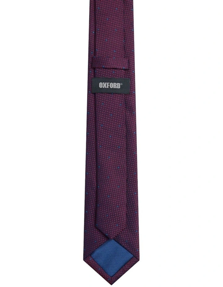 Anton Weave Grid 7Cm Tie image 2