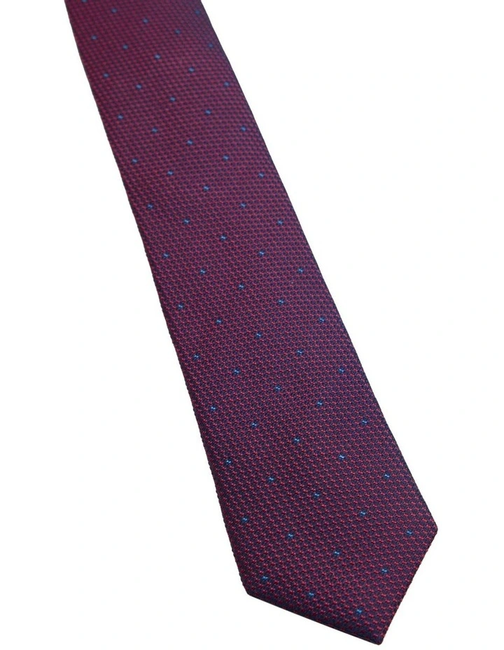 Anton Weave Grid 7Cm Tie image 3