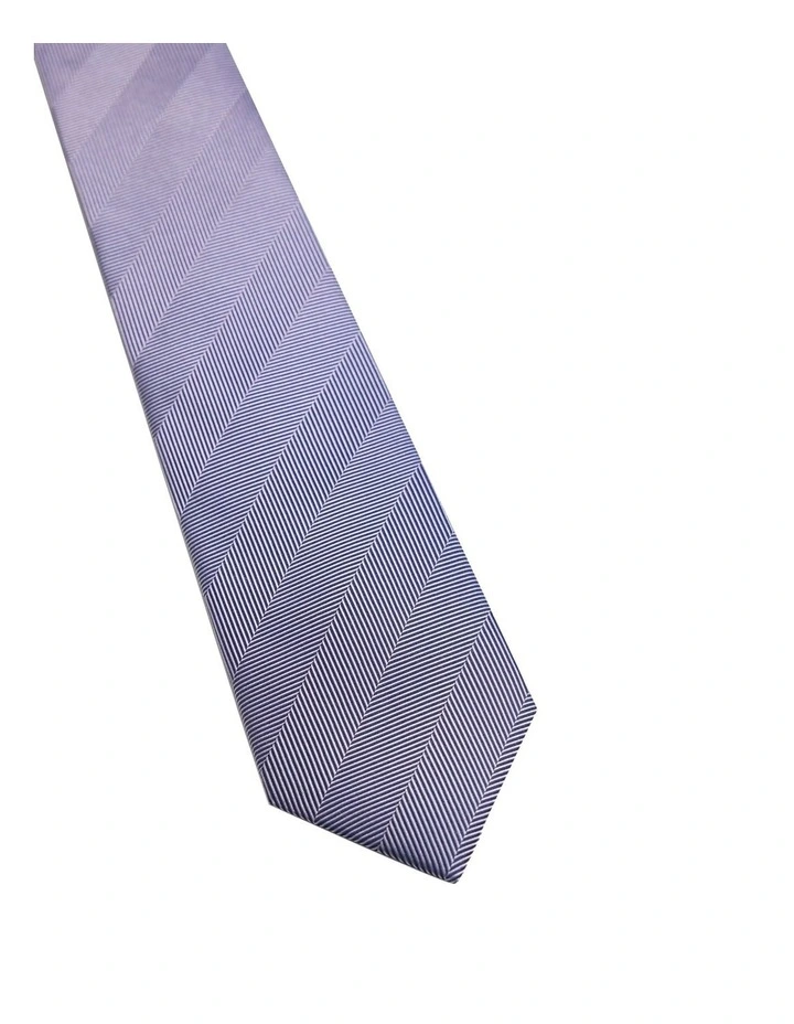 Floyd Chevron 7cm Tie in Blue image 3