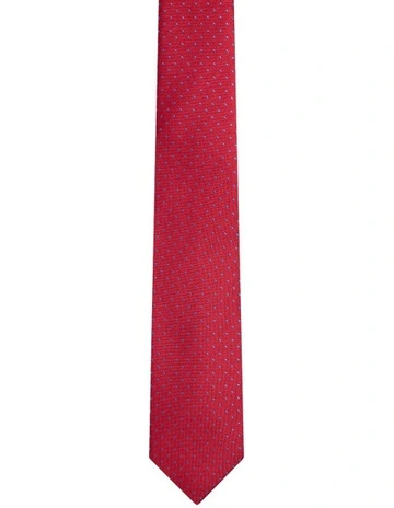 Harvey Spot Tie 7cm in Red
