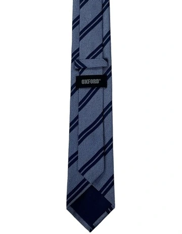 Granger Stripe Tie 7cm in Blue