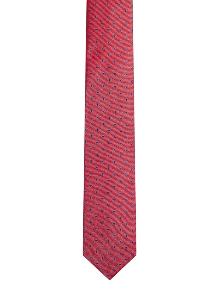 Stanley Spot Grid Tie in Red image 1