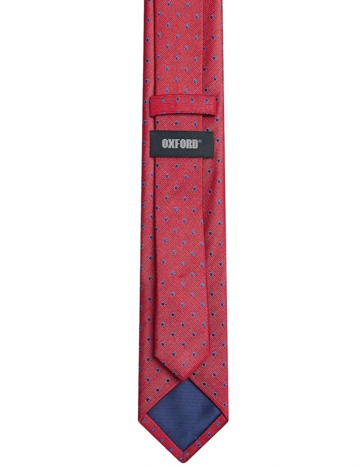 Stanley Spot Grid Tie in Red image 2