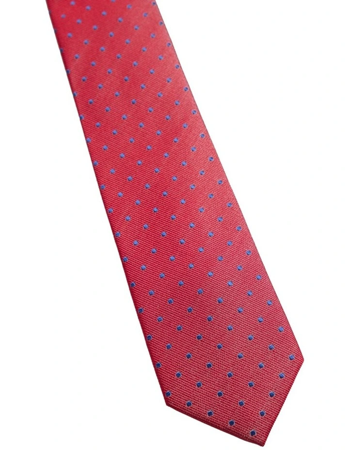 Stanley Spot Grid Tie in Red image 3