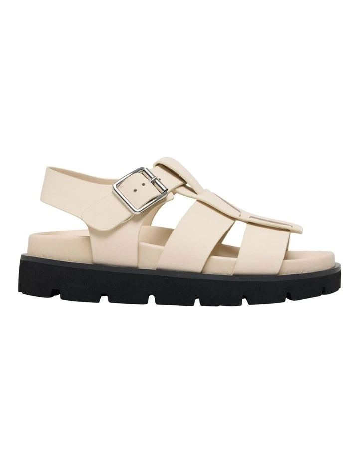 Alayna Leather Sandal in Bone image 1