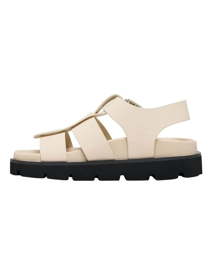 Alayna Leather Sandal in Bone image 3