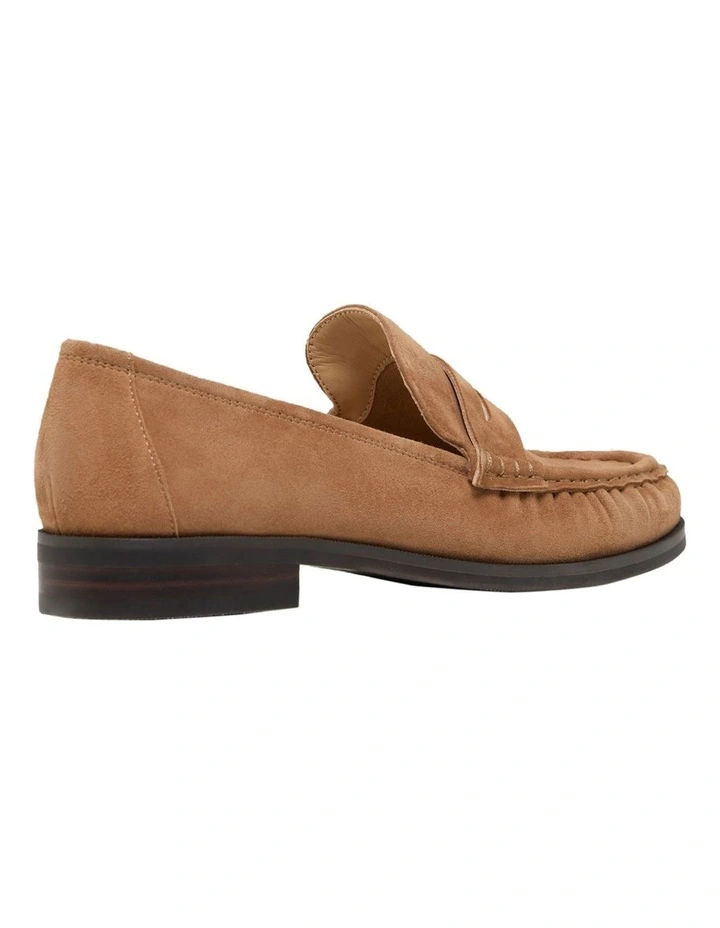 Valentina Suede Loafer in Sand image 2
