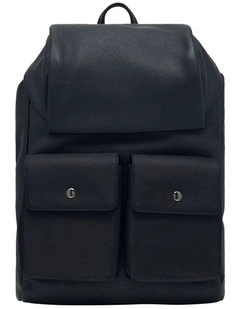 Atlas Mens Backpack Bag in Black