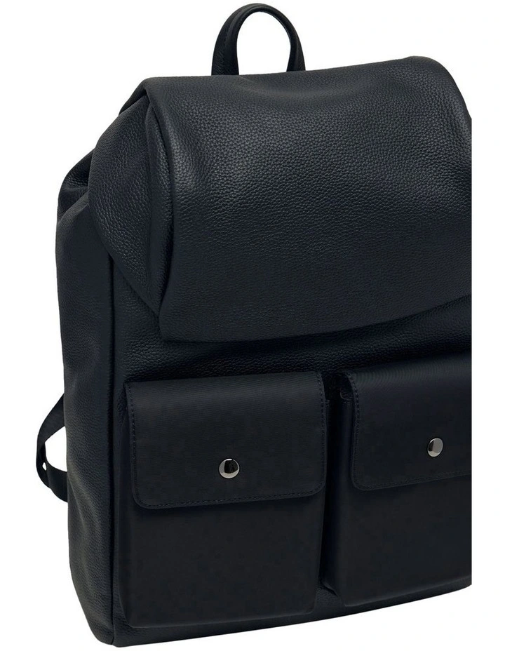 Atlas Mens Backpack Bag in Black image 3