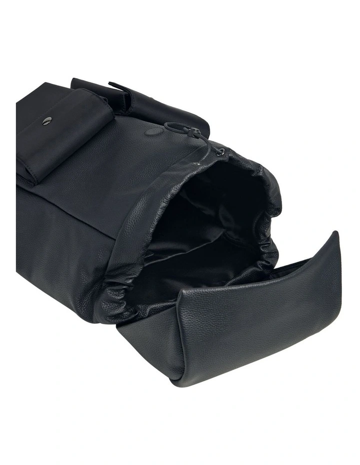 Atlas Mens Backpack Bag in Black image 4