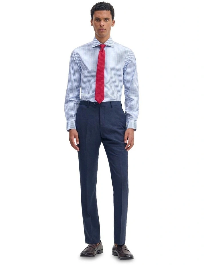 Trafalgar Slim Fit Shirt in Blue image 1