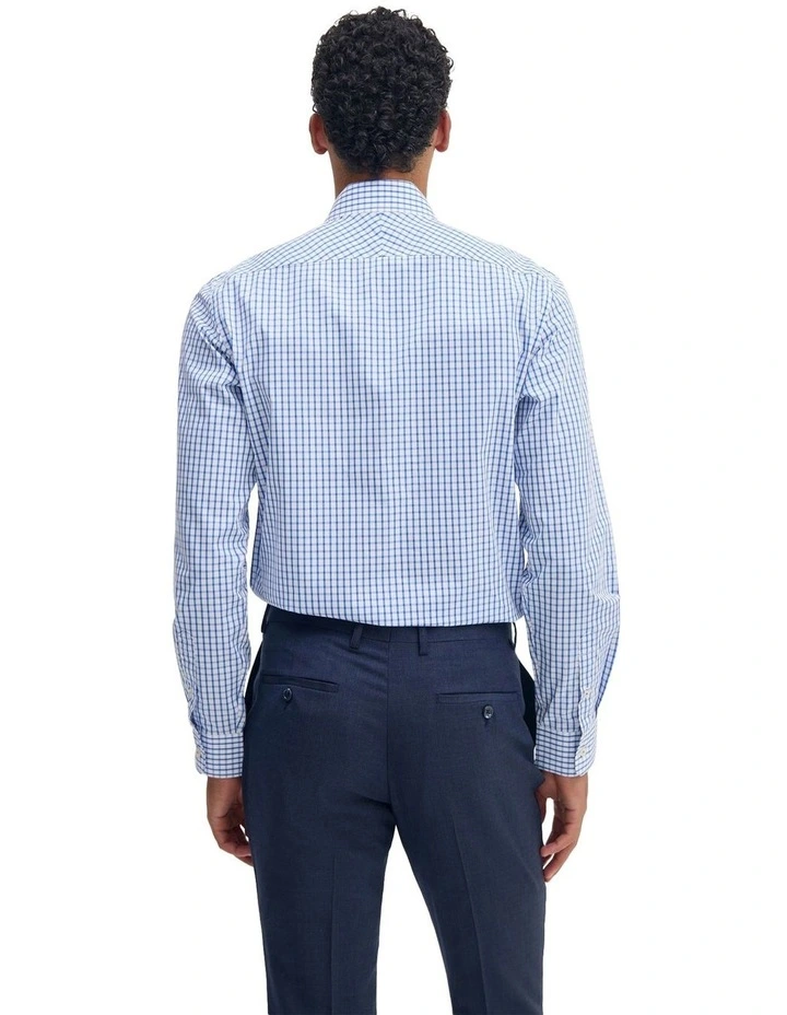 Trafalgar Slim Fit Shirt in Blue image 4