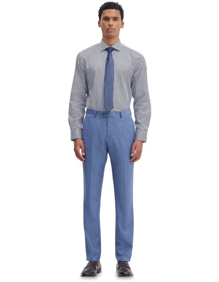 Regent Stripe Shirt in Navy image 1