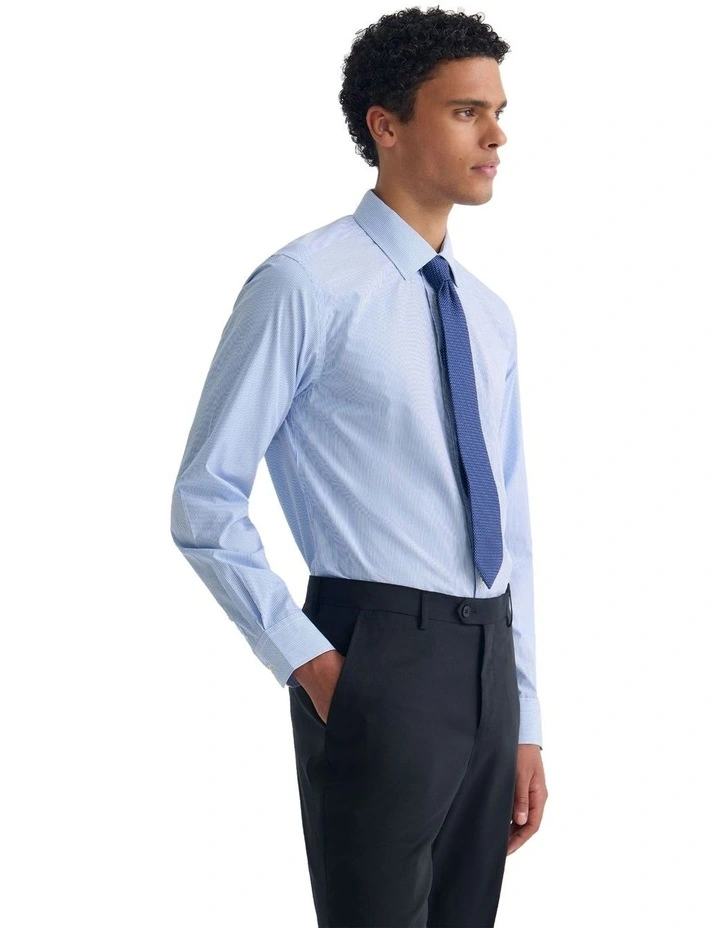 Beckton Stripe Shirt in Blue image 3