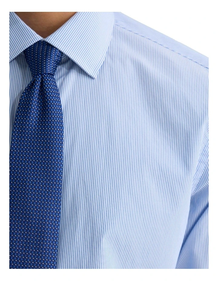 Beckton Stripe Shirt in Blue image 6