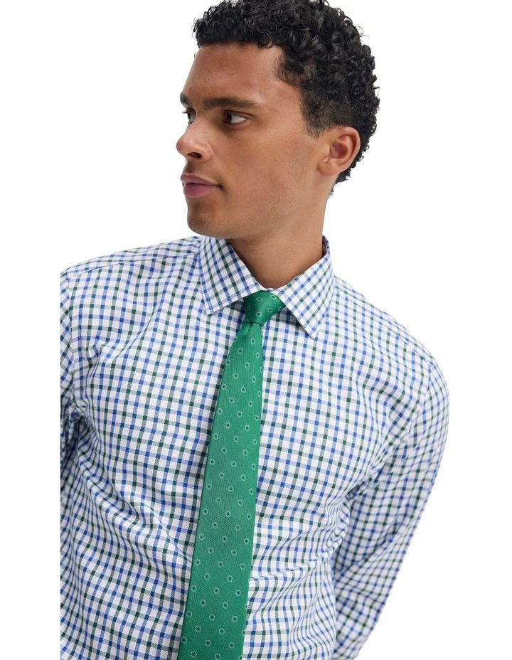 Beckton Checked Shirt in Green image 2