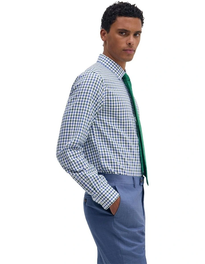 Beckton Checked Shirt in Green image 3