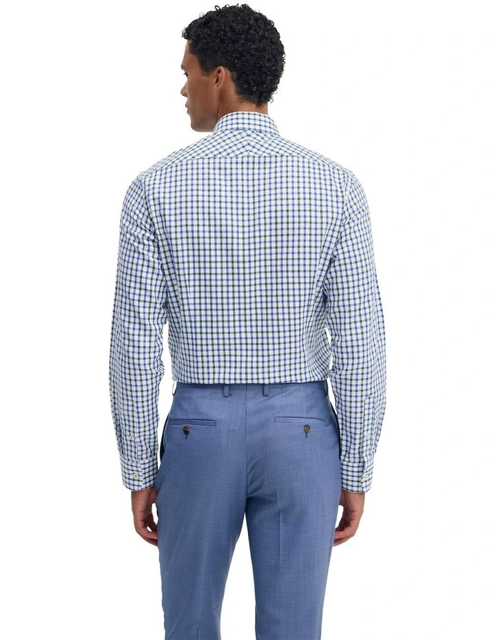 Beckton Checked Shirt in Green image 4