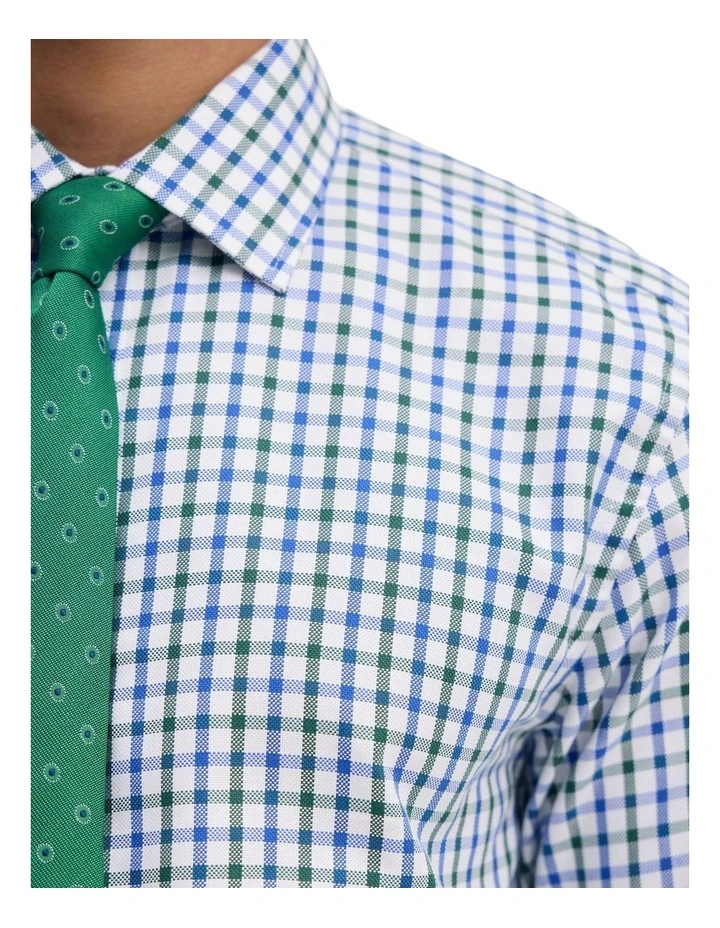Beckton Checked Shirt in Green image 6