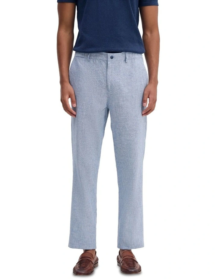 Benjamin Relaxed Trousers in Sky Blue image 1