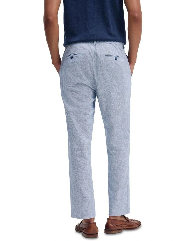 Benjamin Relaxed Trousers in Sky Blue image 2