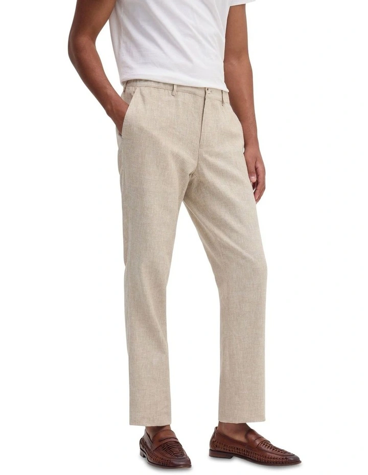 Benjamin Relaxed Trousers in Natural image 3