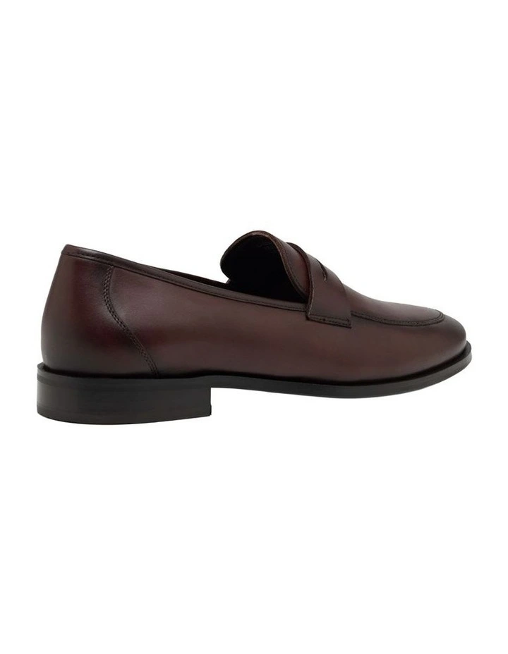 Caleb Leather Loafer in Chocolate image 3