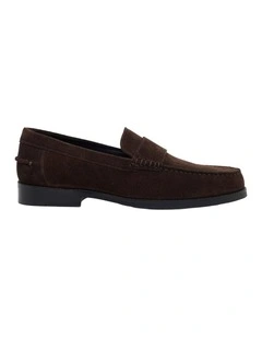 Kai Suede Loafer in Mocha