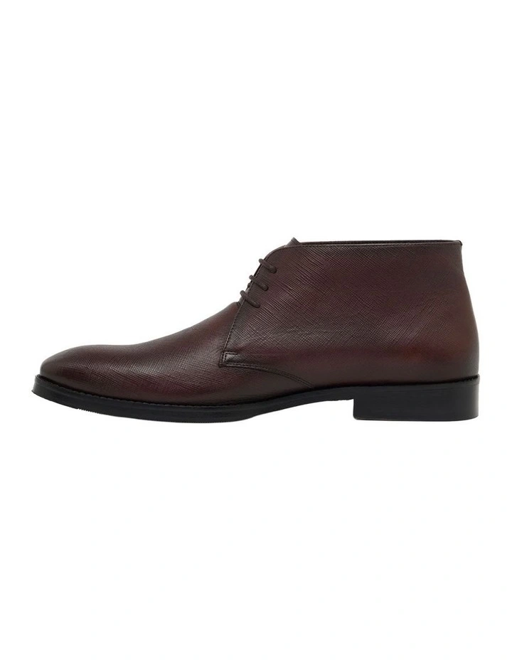 Finley Leather Chukka Boot in Chocolate image 3