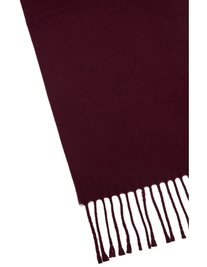 Layton Wool Scarf in Fig image 2