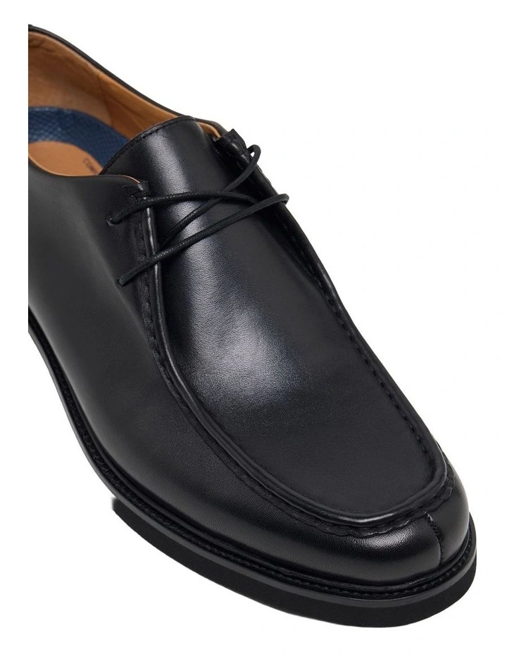 Peyton Apron Toe Shoe in Black image 4