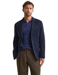 Antonio Cotton Knitted Blazer