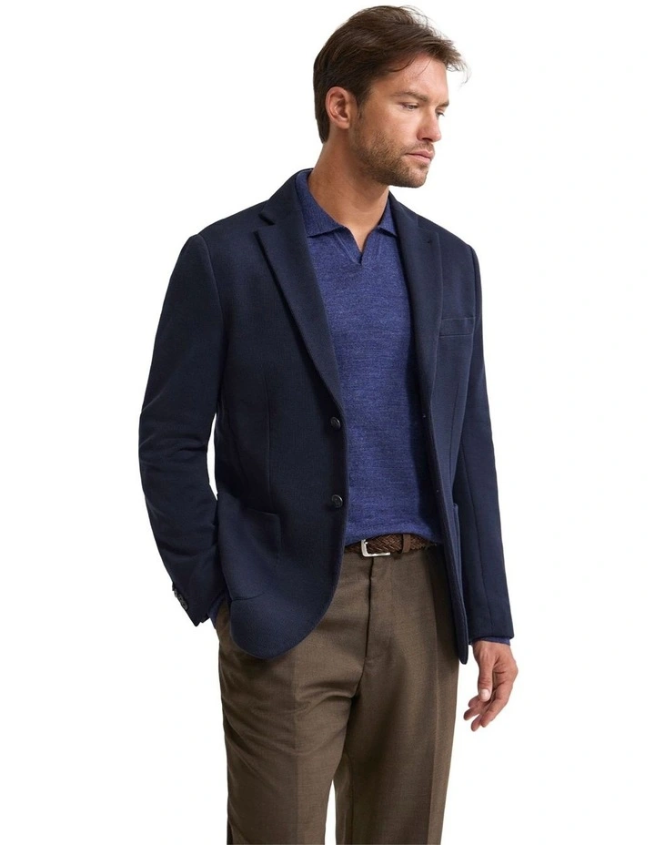 Antonio Cotton Knitted Blazer image 2