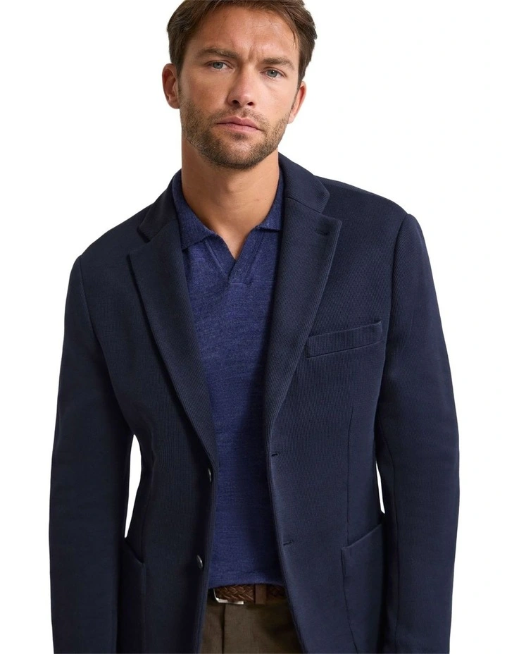 Antonio Cotton Knitted Blazer image 4