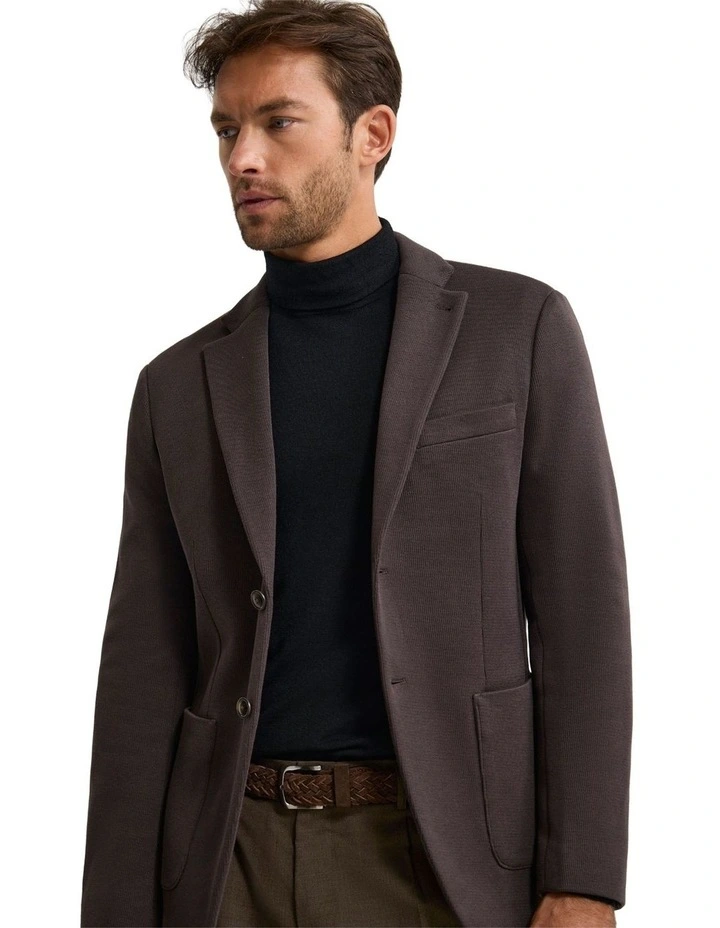Antonio Cotton Knitted Blazer image 4