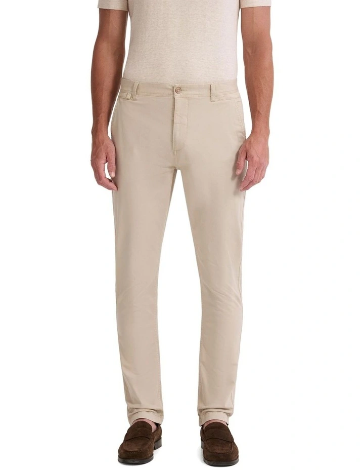 Slim Fit Chino Pant in Chalk image 1