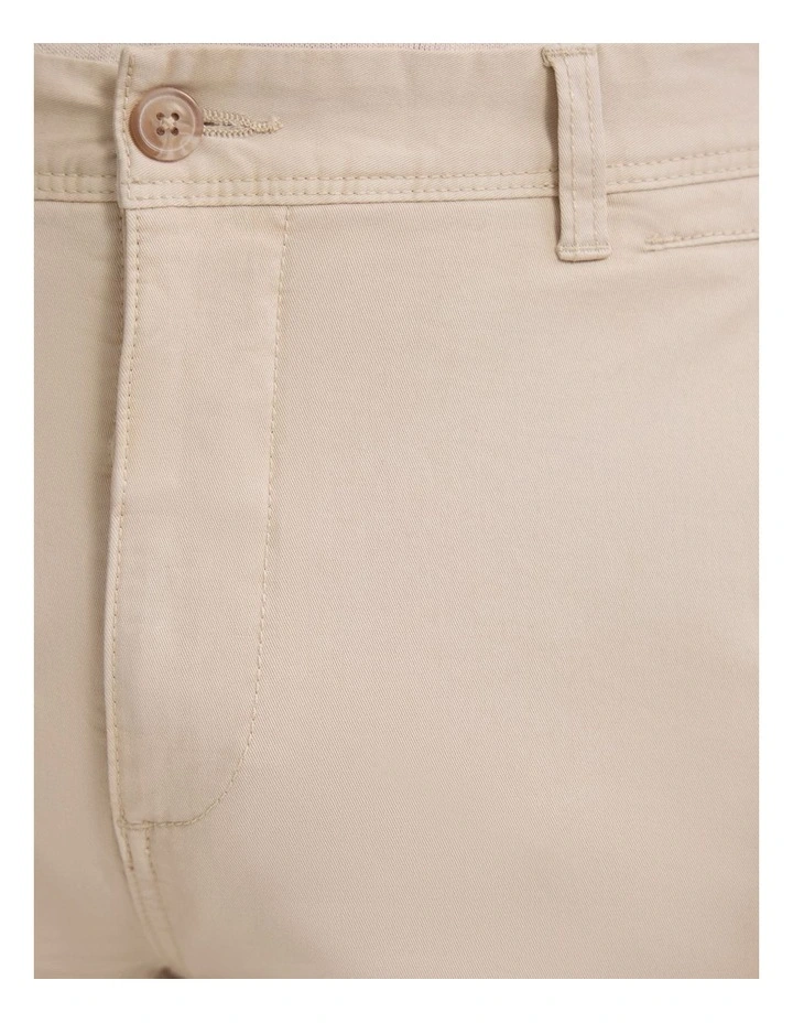 Slim Fit Chino Pant in Chalk image 6