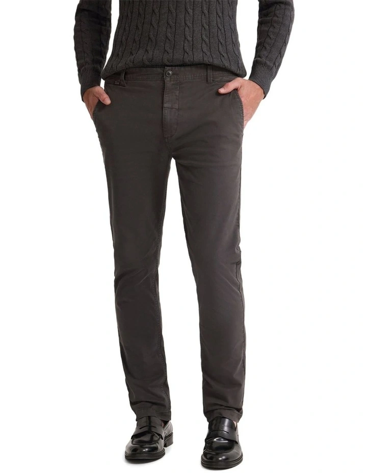Slim Fit Chino Pant in Flint image 1