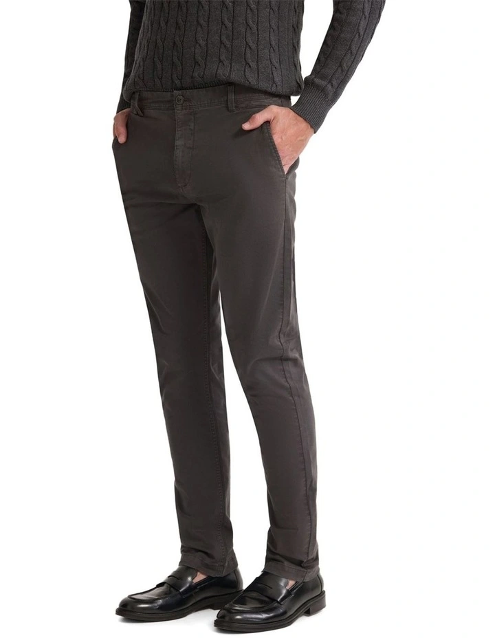 Slim Fit Chino Pant in Flint image 3
