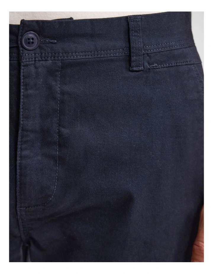 Slim Fit Chino in True Navy image 6