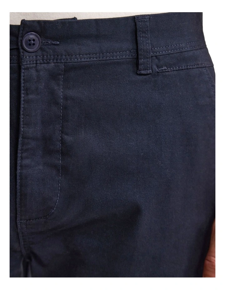 Slim Fit Chino in True Navy image 6