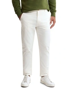 Slim Fit Chino in Ecru
