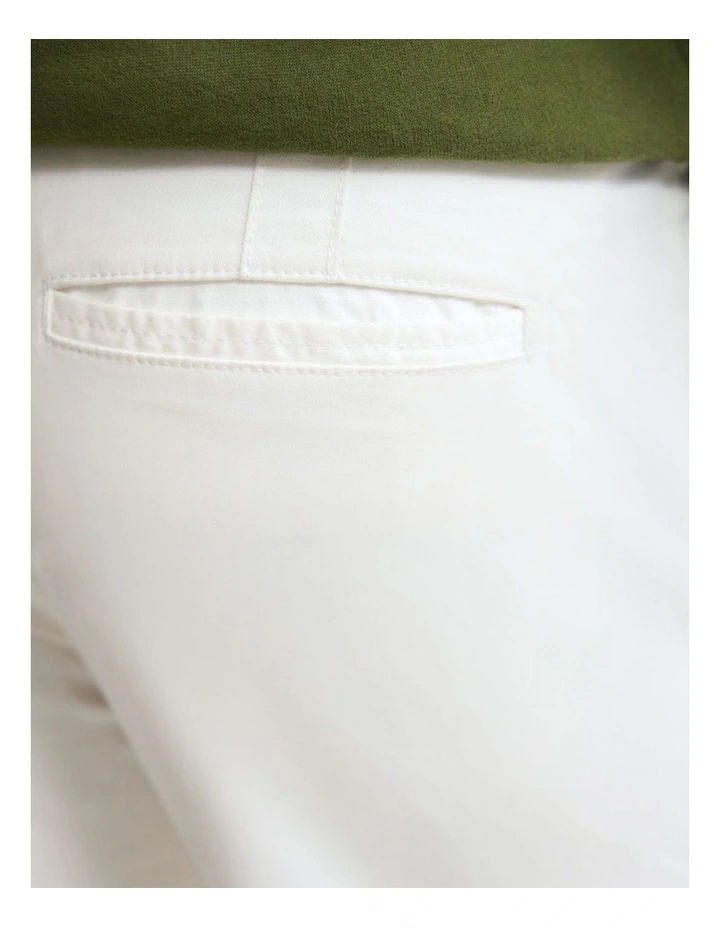 Slim Fit Chino in Ecru image 6
