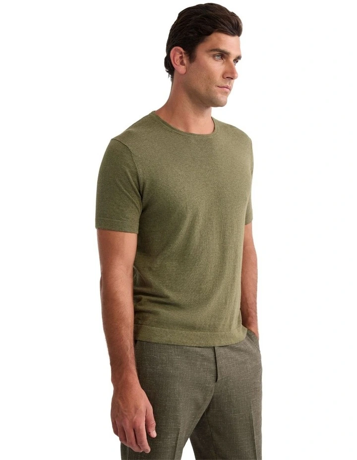 Theodore Crew Neck Knitted T-Shirt image 3