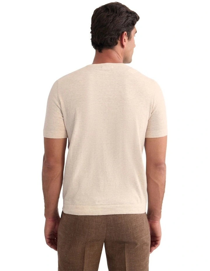 Theodore Crew Neck Knitted T-Shirt image 2