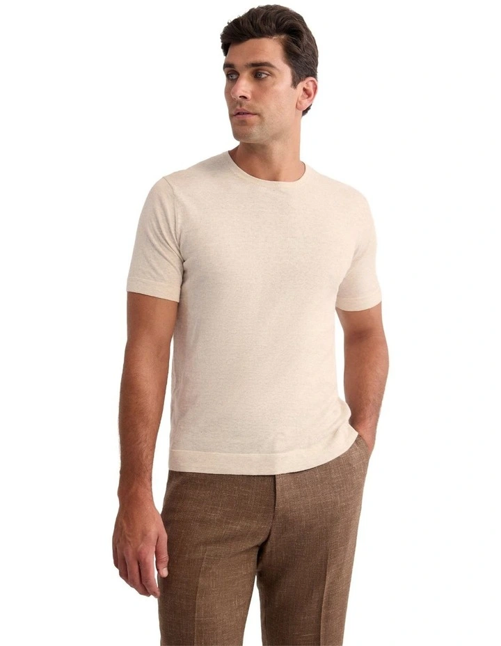 Theodore Crew Neck Knitted T-Shirt image 3