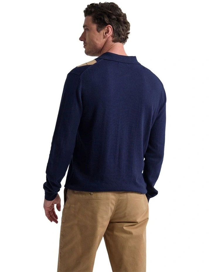 Justin Argyle Cardigan in Navy image 2