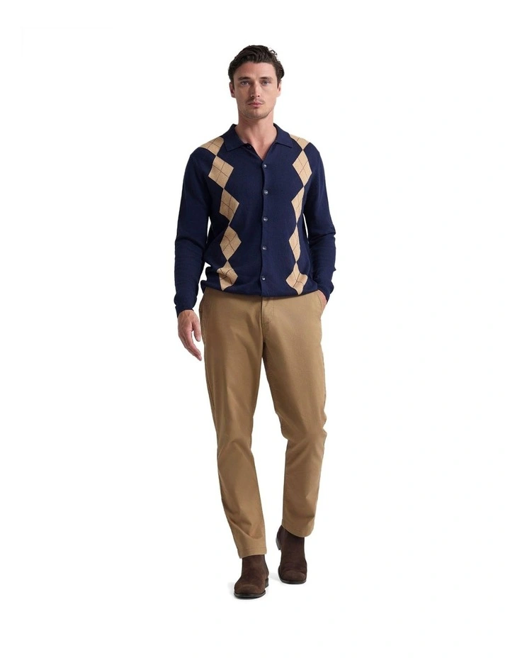 Justin Argyle Cardigan in Navy image 5